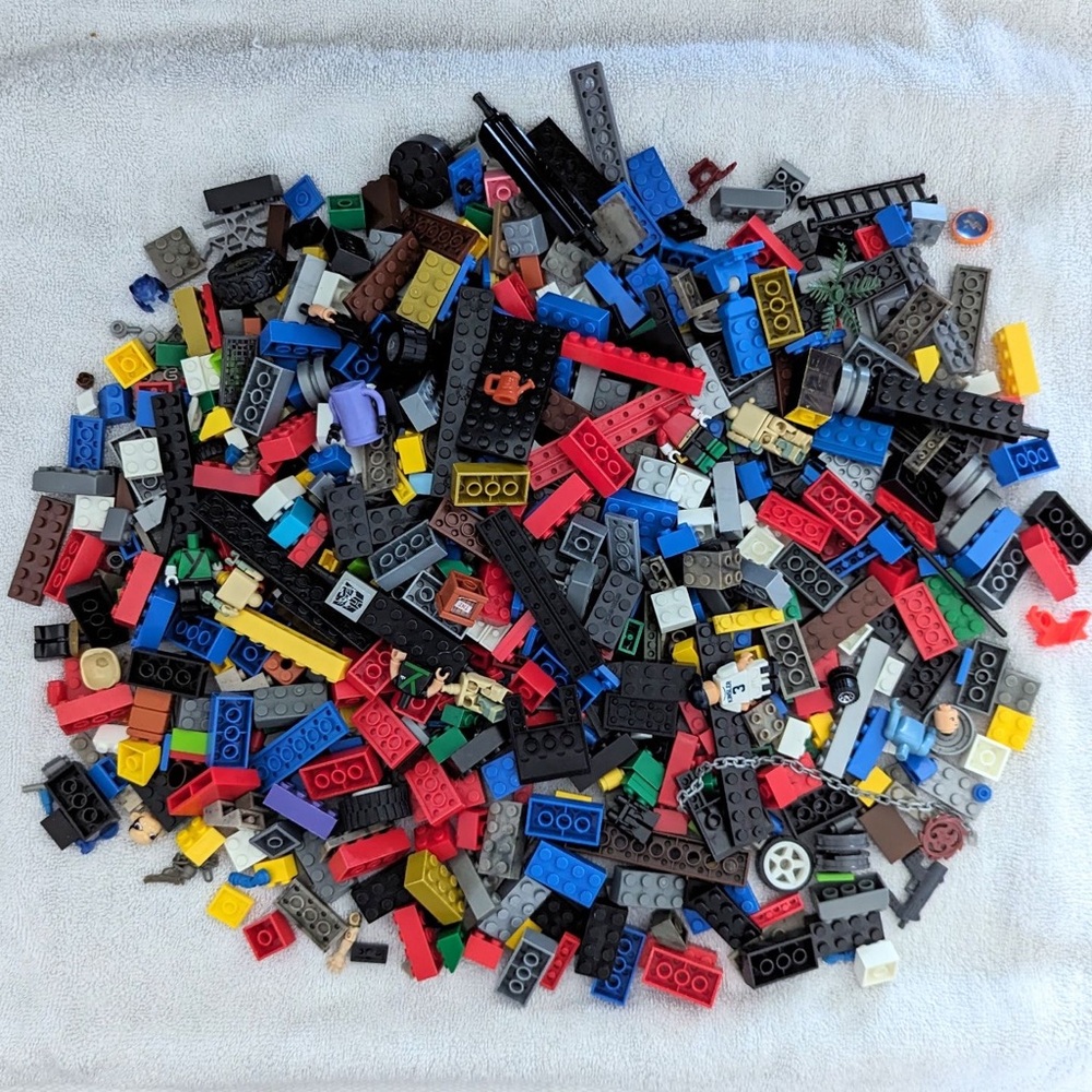 2+ pounds of building blocks (Bag 4)